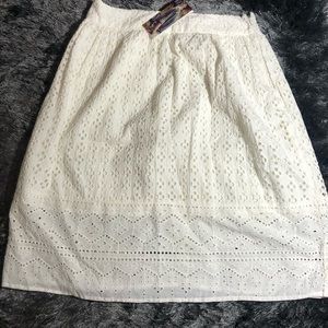 Maple Cream Lace Skirt NWT 2